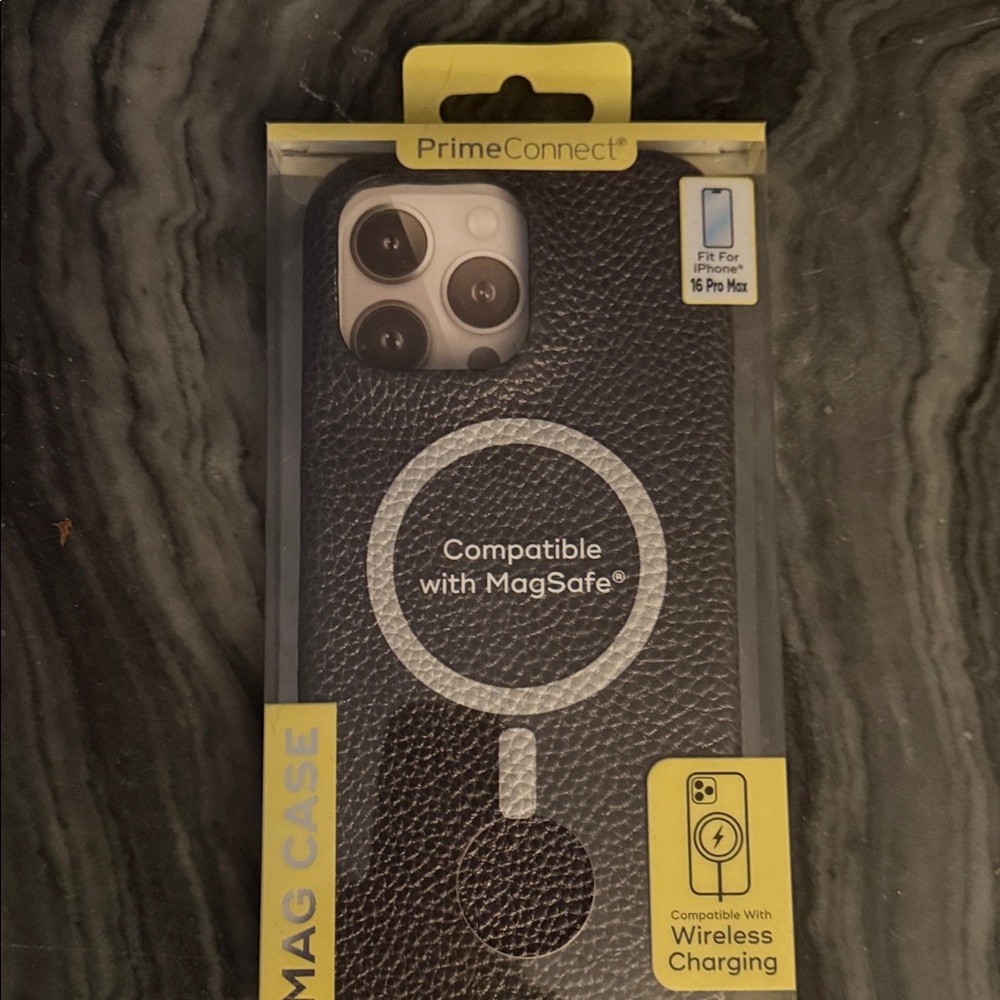 Yellow Mag Case for iPhone 16 Pro Max